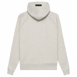 Polerón Fear of God Essentials 1977 Logo Flocado SS22 - Gris Claro