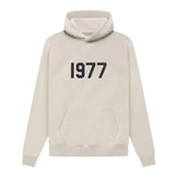 Polerón Fear of God Essentials 1977 Logo Flocado SS22 - Beige