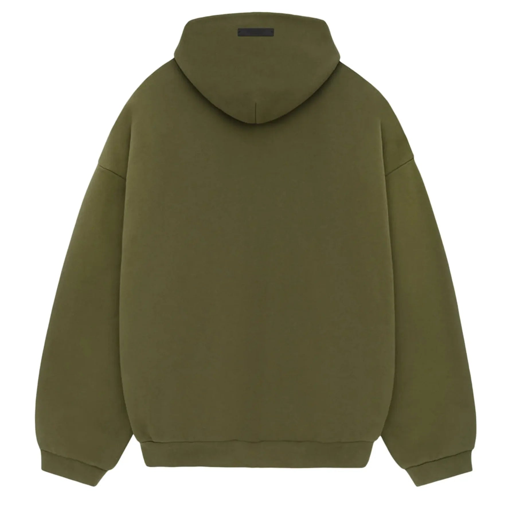 Polerón Fear of God Essentials Fleece 480 GSM FW24 - Verde Militar