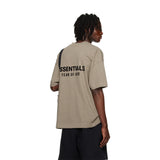 Polera Fear of God Essentials Classic SS25 - Gris Jaspeado