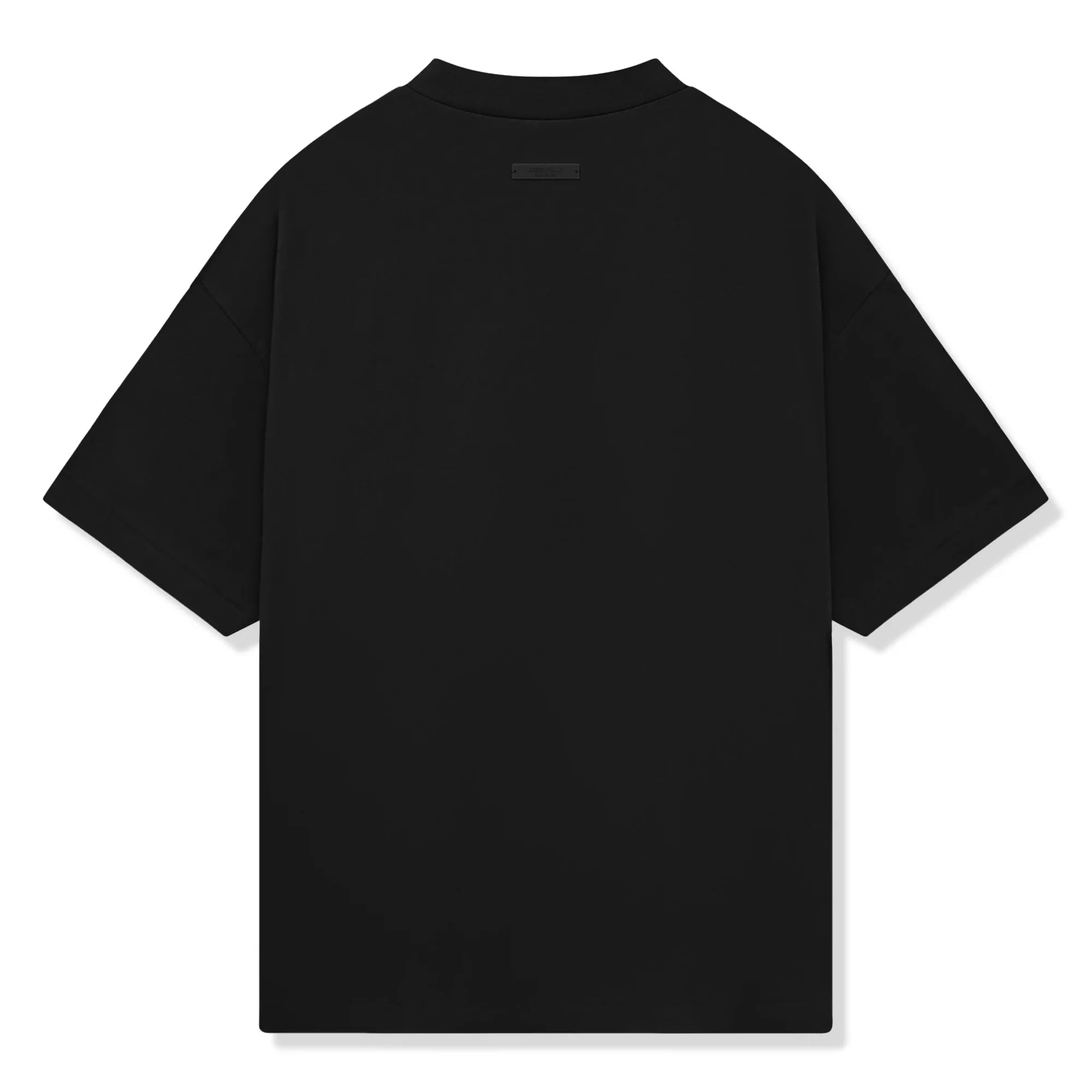 Polera Fear of God Essentials Jersey Crewneck FW24 - Negro
