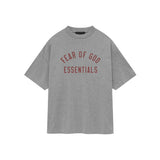 Polera Fear of God Essentials Jersey Crewneck FW24 - Gris Oscuro