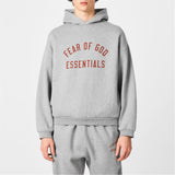 Polerón Fear of God Essentials Fleece 480 GSM FW24 – Gris Oscuro