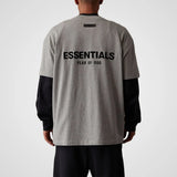 Polera Fear of God Essentials SS22 - Gris Oscuro