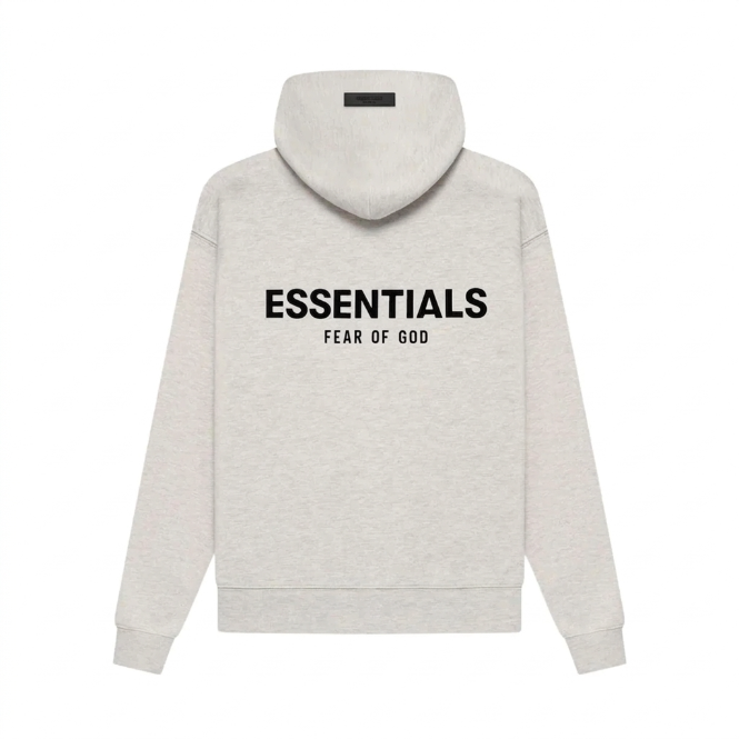 Polerón Fear of God Essentials SS22 - Gris Claro